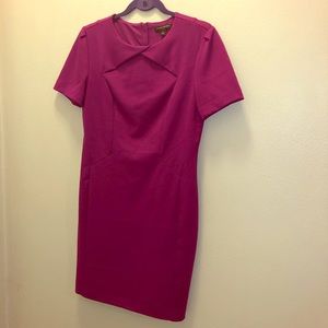 Banana Republic magenta dress